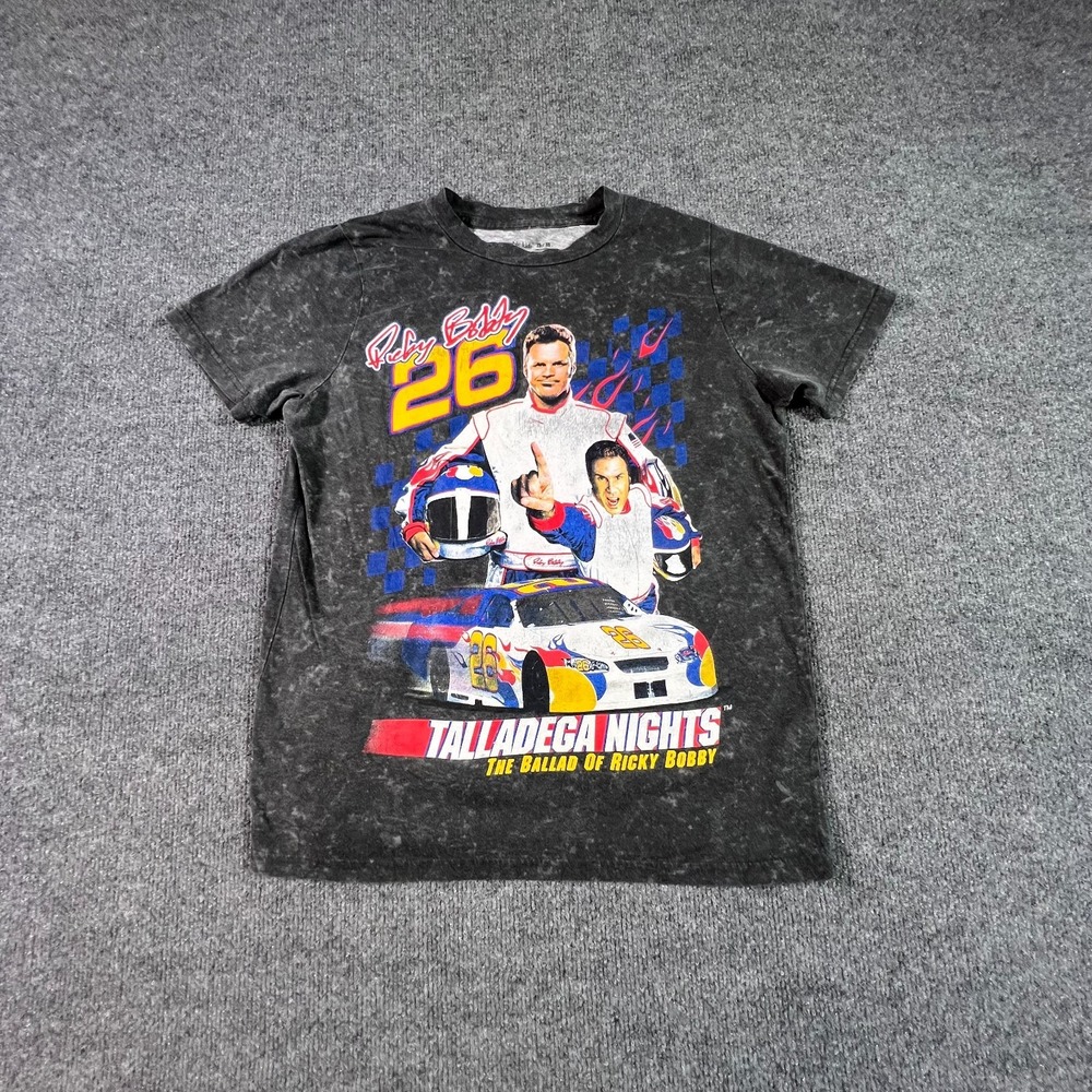 Abercrombie Kids Boys Talladega Nights Graphic T-Shirt Black Size 16 223G1200